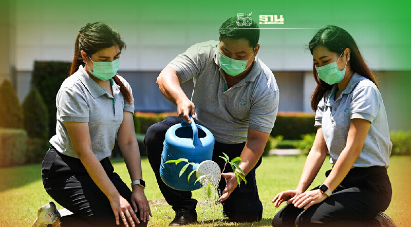 "ซีพีเอฟ" ร่วมร้อยเรียงความดีเพิ่มพื้นที่สีเขียว ลดโลกร้อน
