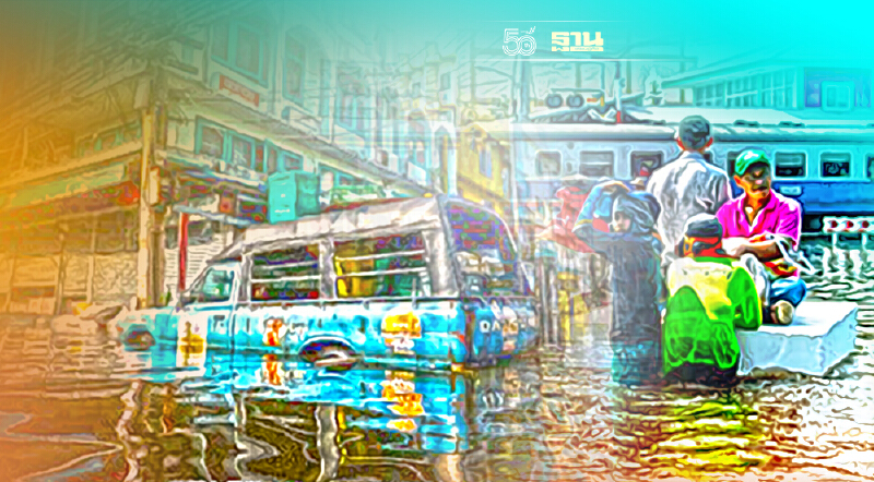 เตือน 16ชุมชนริมแม่น้ำเจ้าพระยาเขตบางพลัด กทม. เตรียมรับมือน้ำเหนือ-พายุ