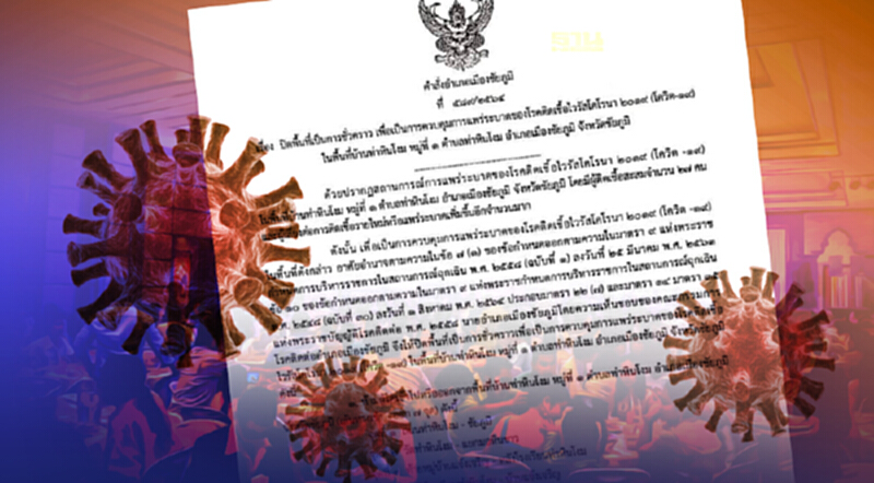 คลัสเตอร์งานเลี้ยง นายก อบต. ชัยภูมิ สั่งปิดหมู่บ้านท่าหินโงม คลัสเตอร์งานเลี้ยง นายก อบต. ชัยภูมิ สั่งปิดหมู่บ้านท่าหินโงม