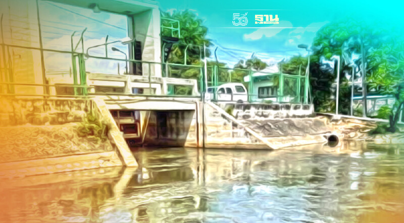 เปิดประตูระบายน้ำ บรรเทาความเดือดร้อนชาวปทุมธานี