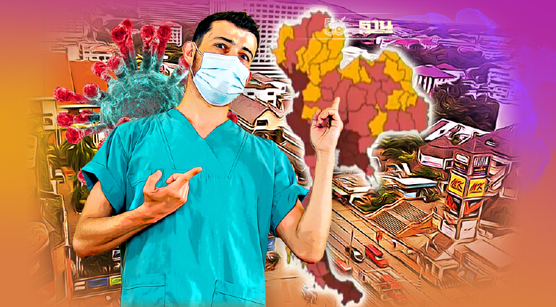 โซนสีโควิด(ใหม่) พื้นที่สีแดงเข้ม สีแดง สีส้ม มีจังหวัดไหนบ้าง เริ่ม 16 ต.ค.