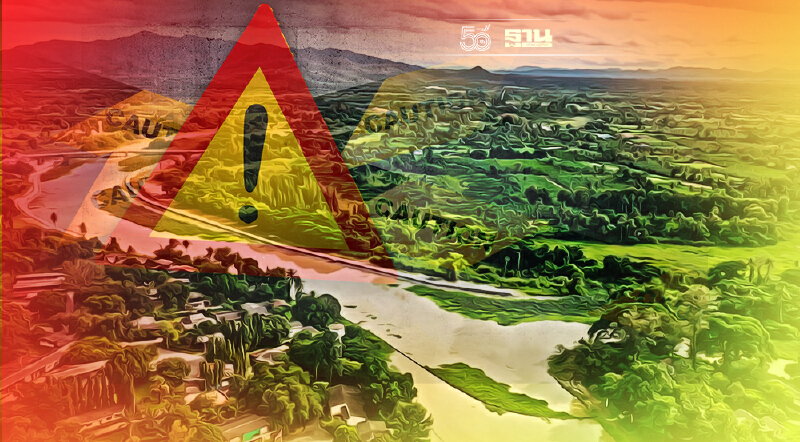 เตือนภัย 4 จังหวัดริมแม่น้ำมูลเฝ้าระวังน้ำล้นตลิ่ง 8-11 ต.ค.นี้