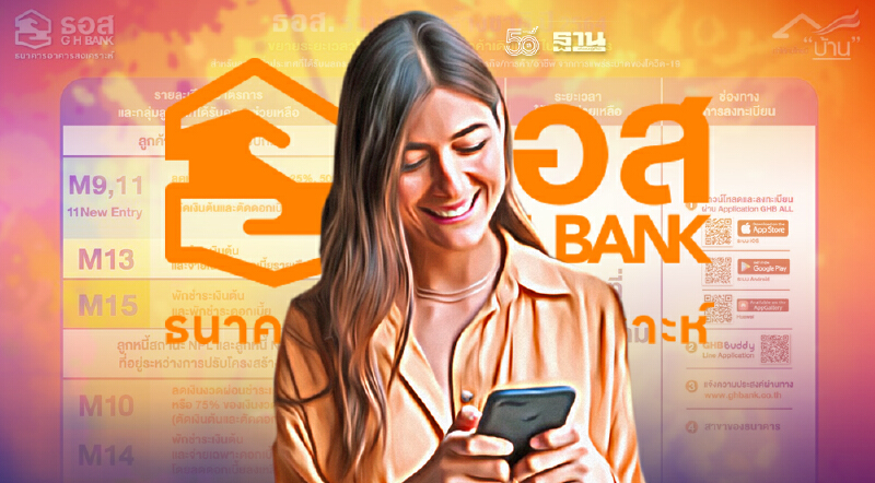 ธอส.ยืด 8 มาตรการ"พักหนี้-ลดงวดผ่อน"ถึงสิ้นปี 64  ลงทะเบียนภายใน 29 ต.ค.นี้