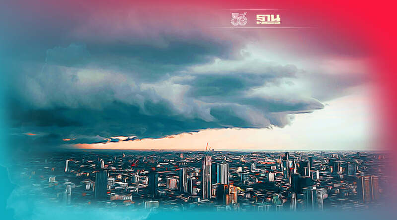 เช็คเลย!กรมอุตุฯเตือนสภาพอากาศวันนี้- พรุ่งนี้ 43 จว.ฝนถล่ม