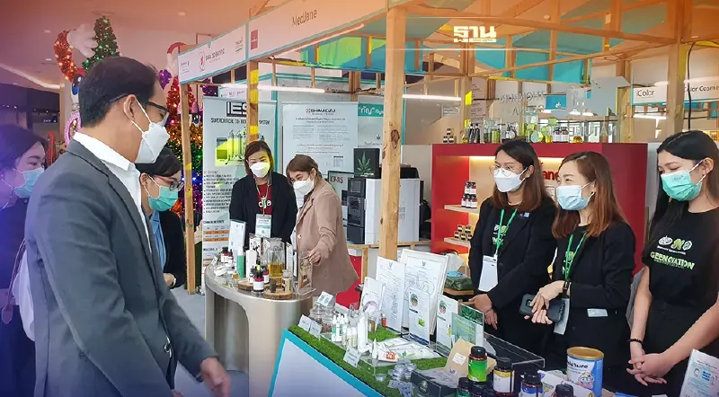 อย.เยี่ยมชมงาน Thailand Cann D-Day 2021 หนุนปั้นไทยสู่ ฮับ กัญชง