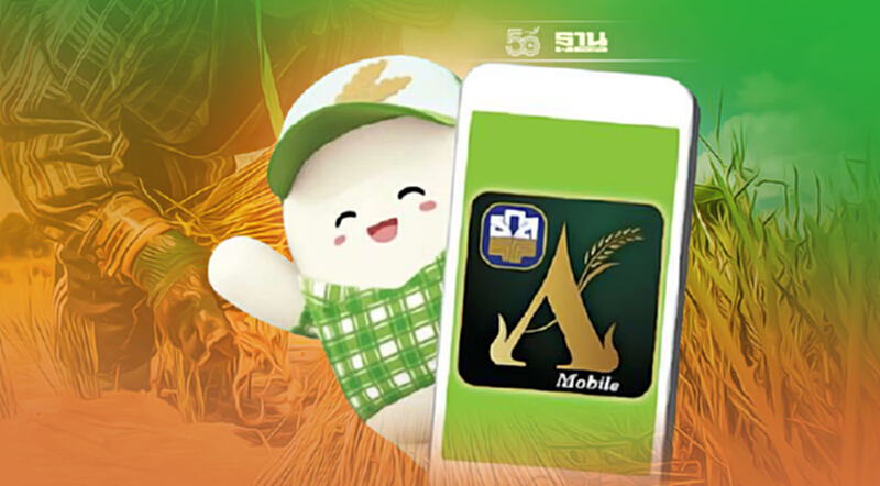 ประกันรายได้ข้าว 64/65 ตรวจสอบผลโอนเงิน ธ.ก.ส.แอปฯ A-Mobile เช็ควิธีติดตั้ง ประกันรายได้ข้าว 64/65 ตรวจสอบผลโอนเงิน ธ.ก.ส.แอปฯ A-Mobile เช็ควิธีติดตั้ง