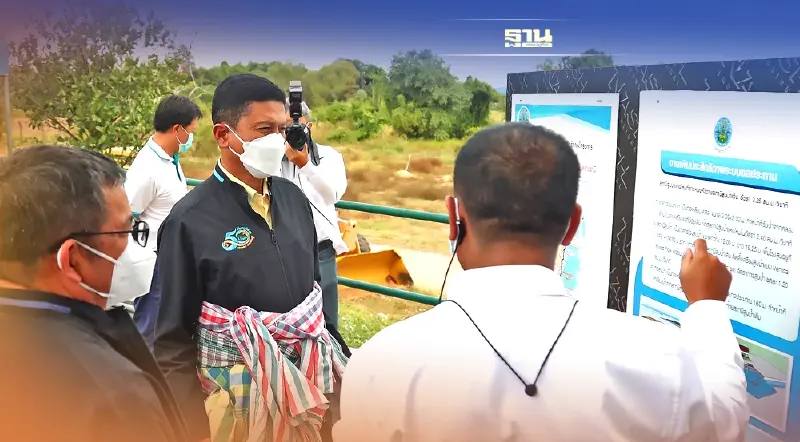 กรมชลเล็งปรับปรุงระบบส่งน้ำโครงการฯโดมน้อยเพิ่มประสิทธิภาพการจัดการน้ำ