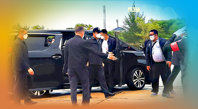 ครม.สัญจรกระบี่  เข้ม รปภ.นายกฯ หลังมือดีทำลายป้ายต้อนรับ