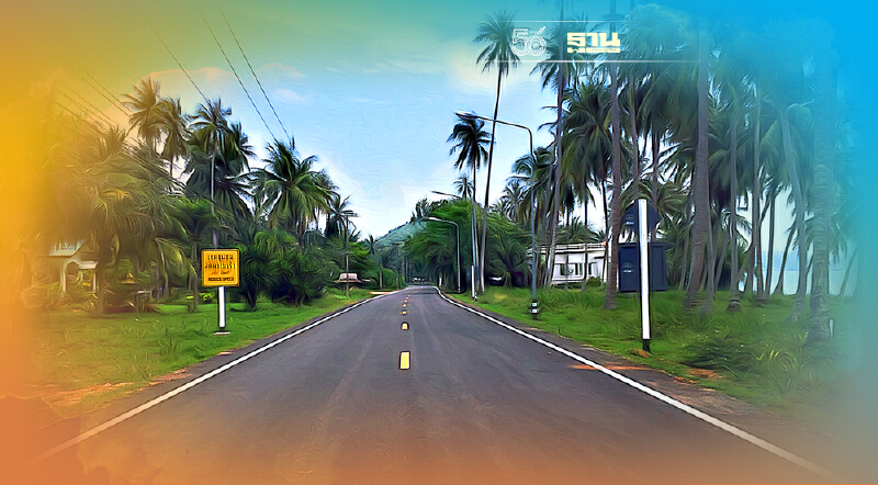 เสร็จแล้ว “ถนนเลียบชายฝั่งบ้านท้องเกร็ง” จ.ชุมพร หนุนไทยแลนด์ริเวียร่า