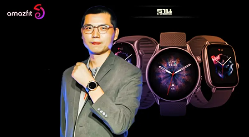 Amazfit กางแผนรุก”สมาร์ทวอทช์”รับไทยนำเทรนด์สุขภาพ Amazfit กางแผนรุก”สมาร์ทวอทช์”รับไทยนำเทรนด์สุขภาพ
