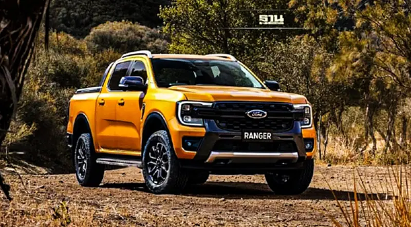 Ford Ranger 2022 เผยโฉมเต็มคัน เปิดตัวขายในไทยปี 2565 Ford Ranger 2022 เผยโฉมเต็มคัน เปิดตัวขายในไทยปี 2565