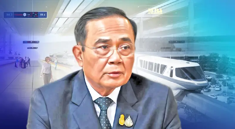 นายกฯ เร่งรถไฟฟ้า “โมโนเรลสายสีเทา” หนุนลงทุน PPP