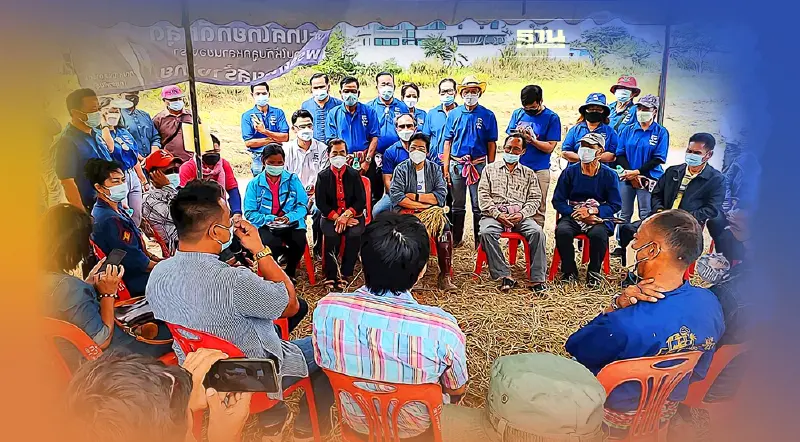 “หญิงหน่อย”ลุยชัยภูมิฟังเสียงชาวนาพบราคาข้าวตกต่อเนื่องไม่คุ้มทุน