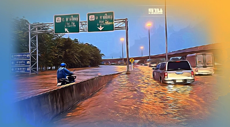 “สงขลา” อ่วม! ฝนถล่มหนัก น้ำท่วม “อ.เมือง-หาดใหญ่” “สงขลา” อ่วม! ฝนถล่มหนัก น้ำท่วม “อ.เมือง-หาดใหญ่”