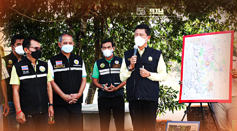 เพิ่มประสิทธิภาพบริหารจัดการลุ่มน้ำจันทบุรี ชป. ลุยศึกษาอาคารบังคับน้ำ