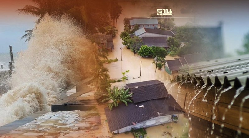 สภาพอากาศวันนี้ - พรุ่งนี้ "กรมอุตุฯ"เตือน 15 จว.รับมือฝนถล่ม
