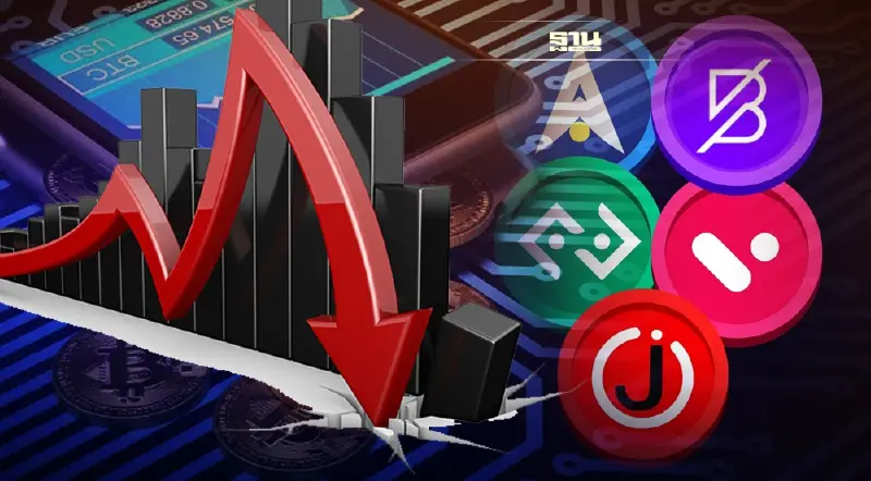 เกิดอะไรขึ้น?  ‘Kub-Jfin-Six’ ร่วงแรง เปิดความผิดปกติตลาดคริปโตฯ เหรียญไทย