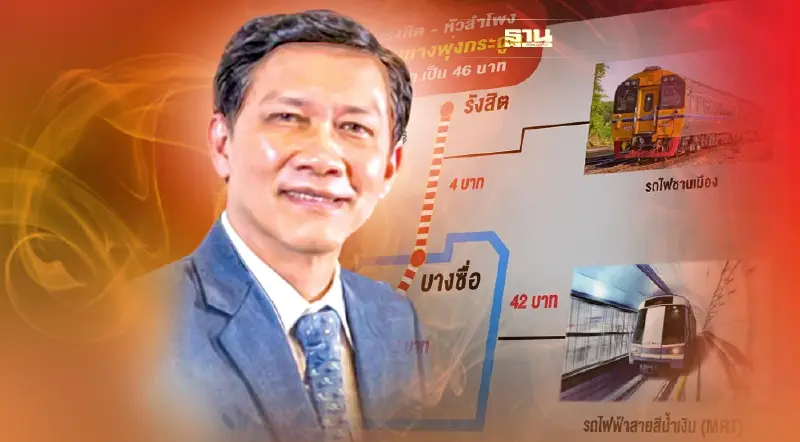 "สามารถ ราชพลสิทธิ์ " ย้ำ อย่าเท !  ผู้โดยสารรถไฟ แบกต้นทุนค่าโดยสารพุ่ง6เท่า