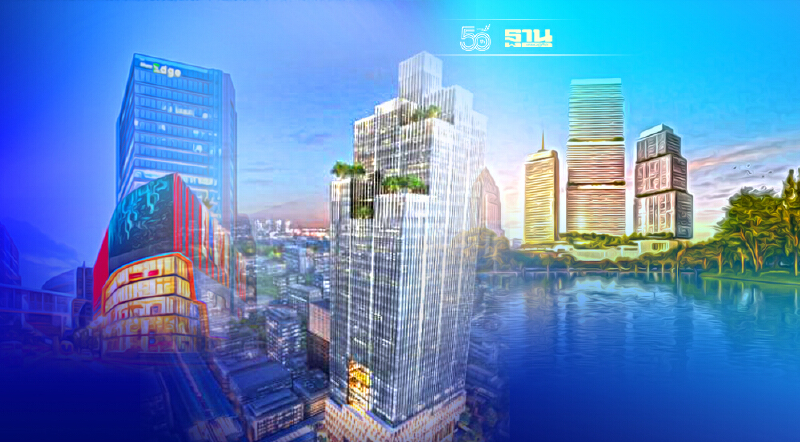 สมรภูมิ "สีลม" เดือด 3 บิ๊กโปรเจ็กต์ ชิง นิวเจน - สตาร์ทอัพ