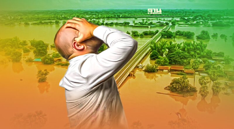 อัพเดท น้ำท่วมถนน สัญจรผ่านไม่ได้ 14 สายทางใน 10 จังหวัด