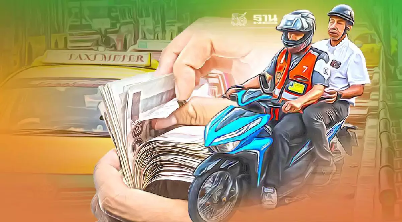 เยียวยาแท็กซี่-วินมอเตอร์ไซต์ รับสูงสุด 10,000 บาท กลุ่มไหนรับก่อน เช็กเลย
