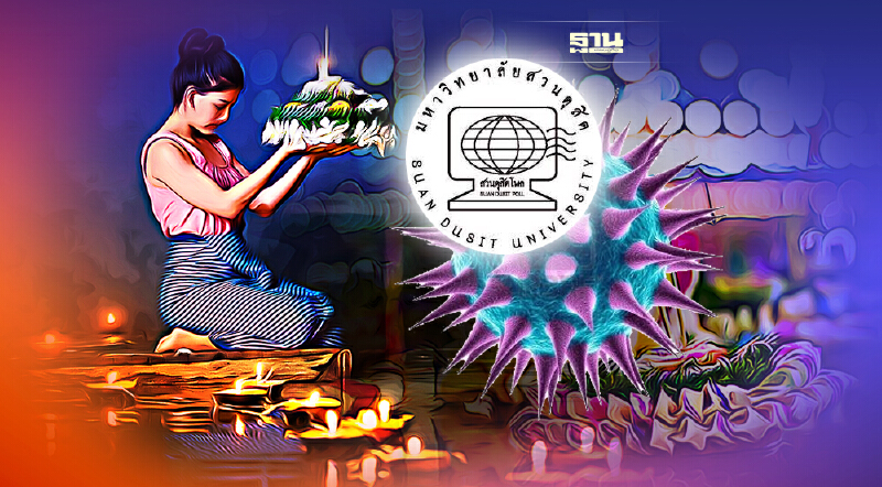 สวนดุสิตโพลเผย คนไทยสนใจสะเดาะเคราะห์ ลอยกระทง แต่กลัวโควิดคลัสเตอร์ใหม่