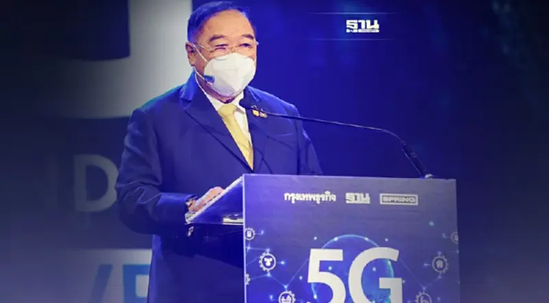 "บิ๊กป้อม" ชี้ รัฐบาลเดินหน้า 5G เชื่อ ดันจีดีพีประเทศ 5.5 เท่าในปี 2578 "บิ๊กป้อม" ชี้ รัฐบาลเดินหน้า 5G เชื่อ ดันจีดีพีประเทศ 5.5 เท่าในปี 2578