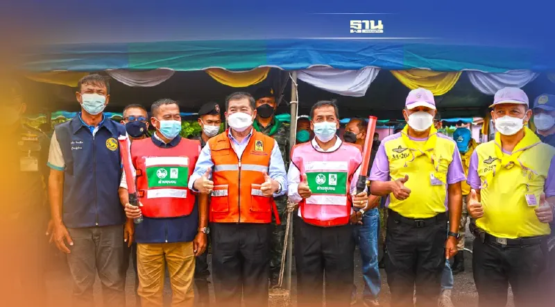 นิพนธ์ให้กำลังใจจนท.ปัตตานีย้ำต้องไม่ประมาททั้งภัยอุบัติเหตุ-โควิด-19