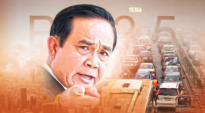 นายกฯ สั่งคุมเข้ม รถสาธารณะ-รถยนต์ส่วนบุคคล ลดฝุ่น PM2.5