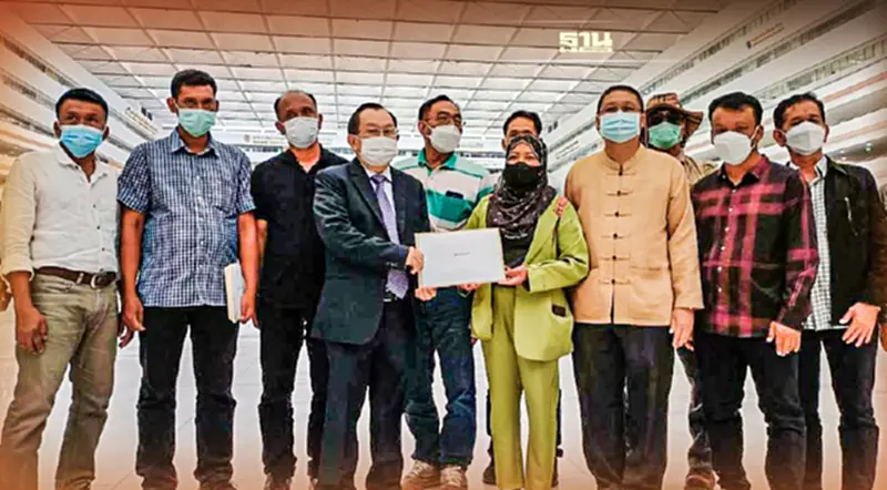 ร้องผู้ตรวจการแผ่นดิน-กสม.ผลักดันโครงการ“นิคมอุตสาหกรรมจะนะ” ร้องผู้ตรวจการแผ่นดิน-กสม.ผลักดันโครงการ“นิคมอุตสาหกรรมจะนะ”