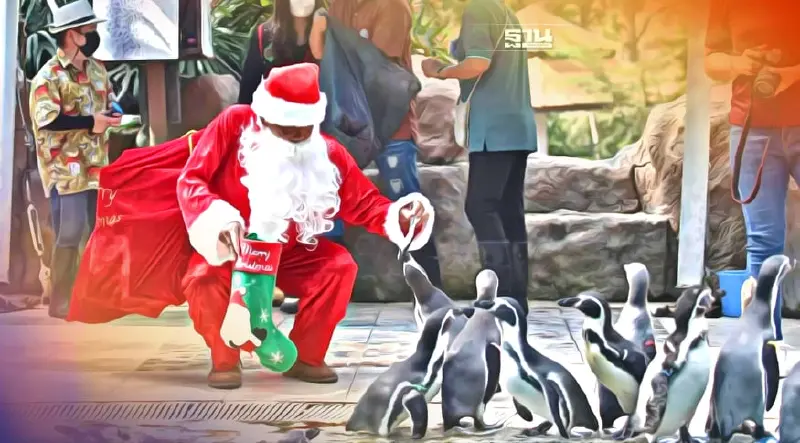 สวนสัตว์เปิดเขาเขียว จัด Merry Christmas & Happy New Year 2022