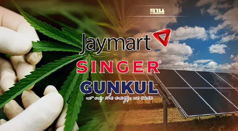 JMART-SINGER-GUNKUL ผนึกธุรกิจตั้งบริษัทร่วมทุน ลุย Solar Rooftop-กัญชง