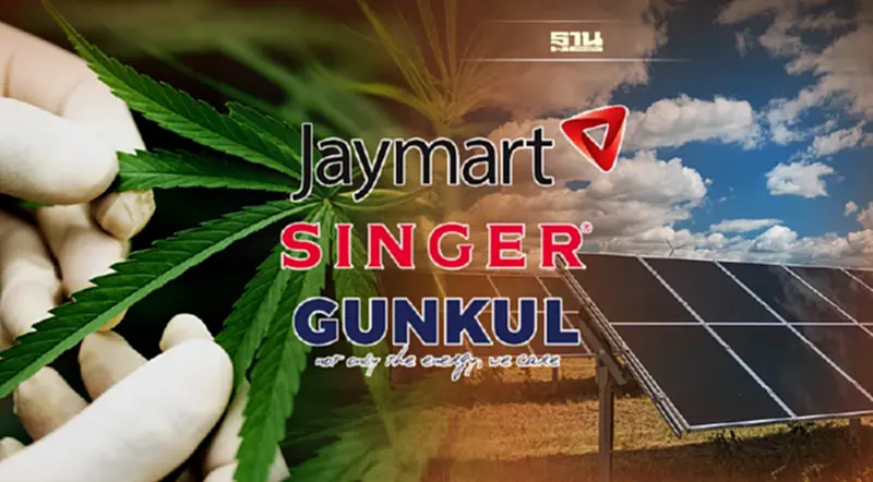 JMART-SINGER-GUNKUL ผนึกธุรกิจตั้งบริษัทร่วมทุน ลุย Solar Rooftop-กัญชง JMART-SINGER-GUNKUL ผนึกธุรกิจตั้งบริษัทร่วมทุน ลุย Solar Rooftop-กัญชง
