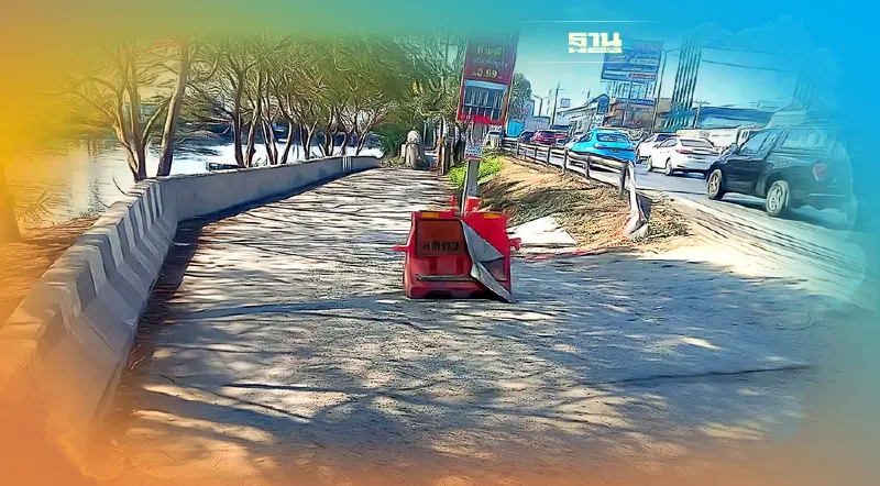 กรมทางหลวงมอบของขวัญปีใหม่ชาวรังสิต เปิดใช้สะพานกลับรถคลอง1  27 ธ.ค.นี้