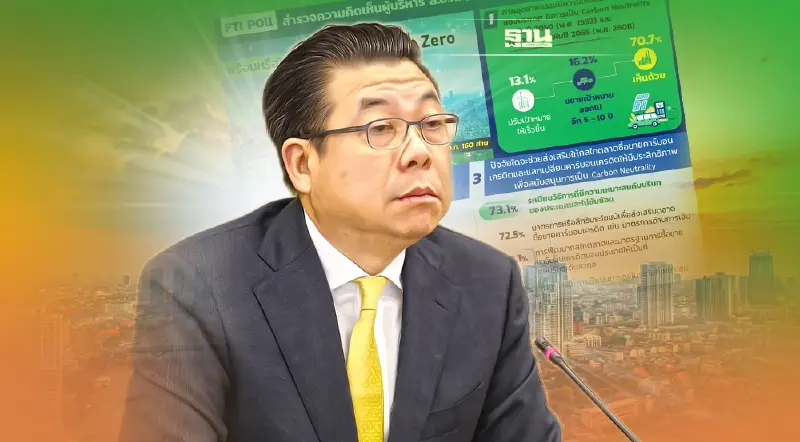 ผู้บริหารเอกชนเห็นด้วยเป้า "Carbon Neutrality"-"Net Zero"