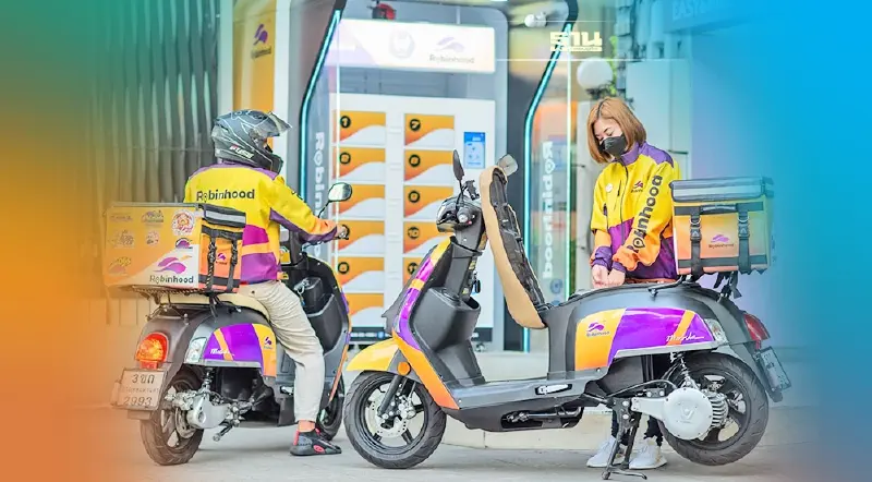 “โรบินฮู้ด” เดินเครื่องโมเดล “Robinhood EV Bike”