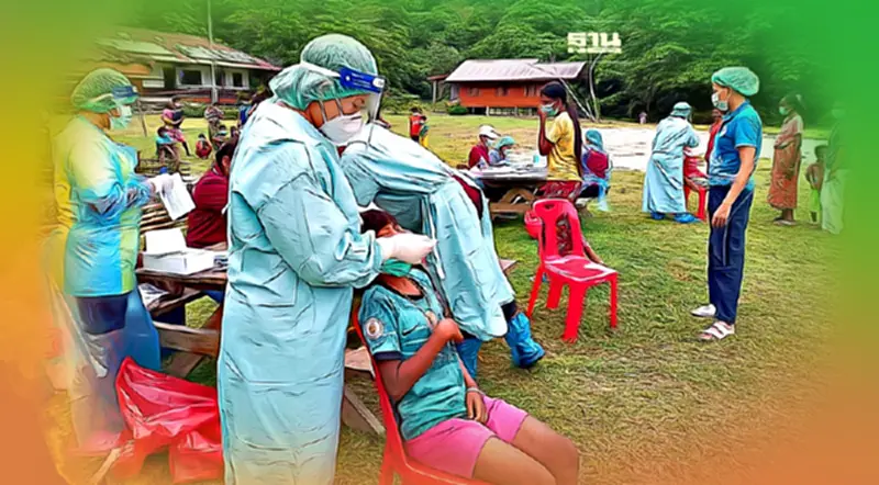 ตรวจโควิดชาวเลมอแกนหมู่เกาะสุรินทร์ 297 คน "ปลอดเชื้อ" ตรวจโควิดชาวเลมอแกนหมู่เกาะสุรินทร์ 297 คน "ปลอดเชื้อ"