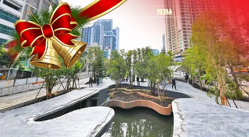 สวนสาธารณะคลองช่องนนทรี พร้อมเปิดลานกิจกรรม 25 ธ.ค. นี้