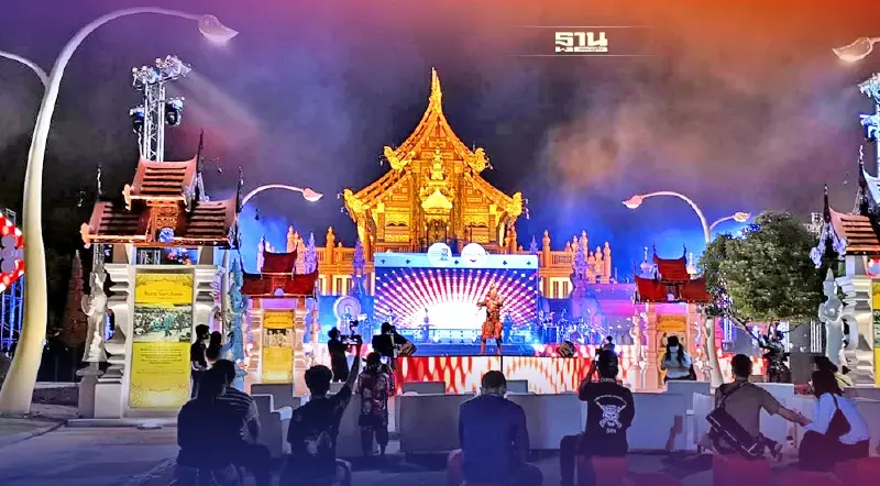 เชียงใหม่เข้มเที่ยวปลอดภัยเคานท์ดาวน์65"มนตรารัตติกาล"