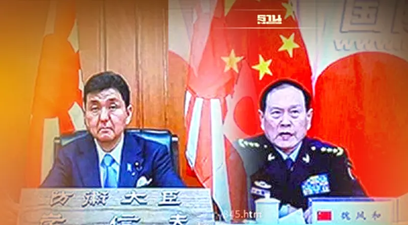 รมต.กลาโหมจีน-ญี่ปุ่นย้ำทั้ง 2 ชาติควรจัดการความขัดแย้งอย่างเหมาะสม รมต.กลาโหมจีน-ญี่ปุ่นย้ำทั้ง 2 ชาติควรจัดการความขัดแย้งอย่างเหมาะสม