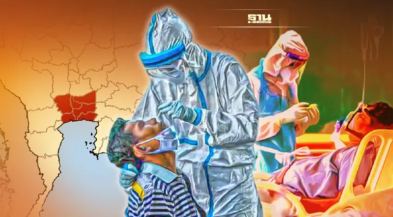 โควิดวันนี้ ติดเชื้อรายใหม่เพิ่ม 2,899 ราย อัพเดท10 จังหวัด กทม. 395 ราย