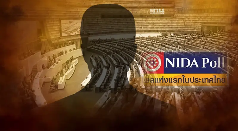 นิด้าโพลเปิดความนิยมทางการเมือง ยังหาคนเหมาะสมเป็นนายกฯ ไม่ได้พุ่ง