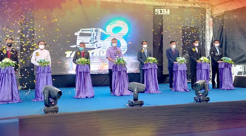 "Truck Show"แม่สอด สมาคมขนส่งตากประชุมใหญ่เตรียมรับ"เปิดด่าน"  