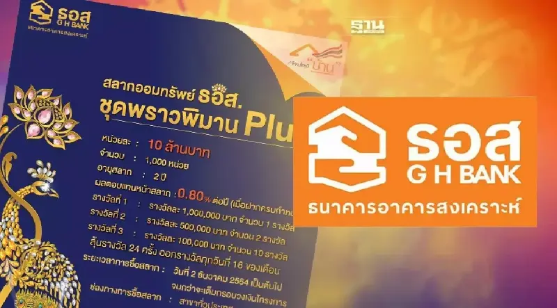 สลากออมทรัพย์ ธอส.ชุดพราวพิมาน Plus และ ชุดเกล็ดดาว เช็คผลตอบแทนได้ที่นี่