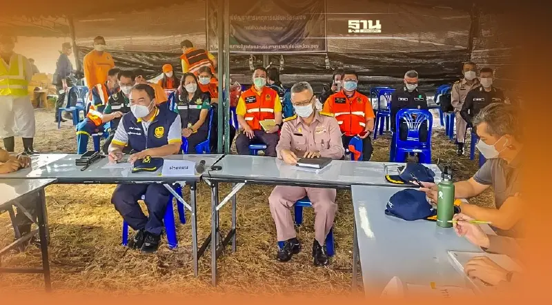 แบ่งพื้นที่ 5 โซน สำรวจคราบน้ำมันดิบบริเวณชายฝั่งทะเล