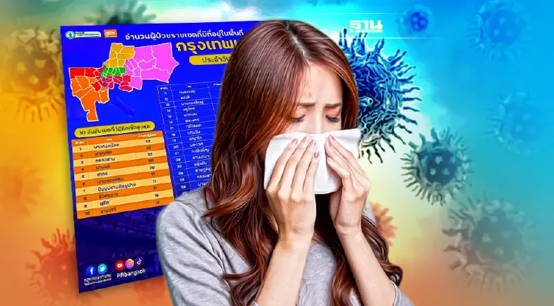 กทม.เปิด 10 เขตผู้ติดเชื้อโควิดวันนี้สูงสุด “บางกอกน้อย”พุ่งพรวด 32 ราย