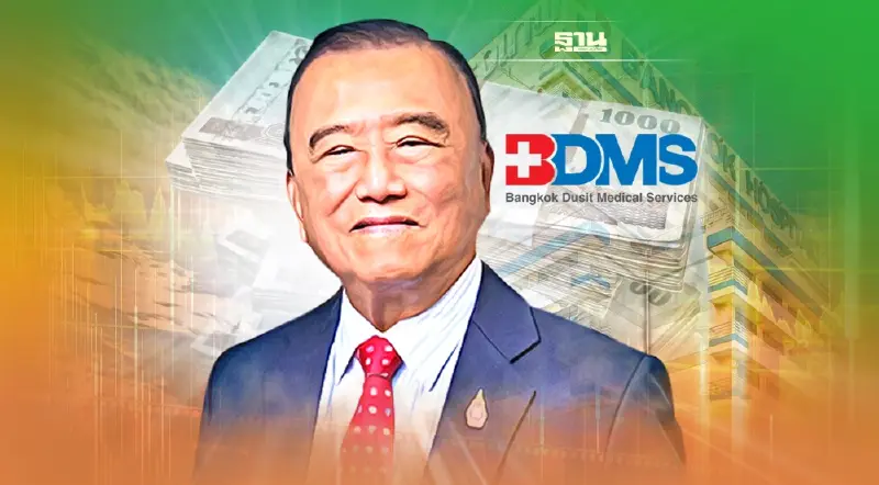 "หมอเสริฐ"ขายหุ้น BDMS 10.5 ล้านหุ้น รับเงิน 228 ล้าน ต้นปี 65 ขายแล้ว 358 ล้าน