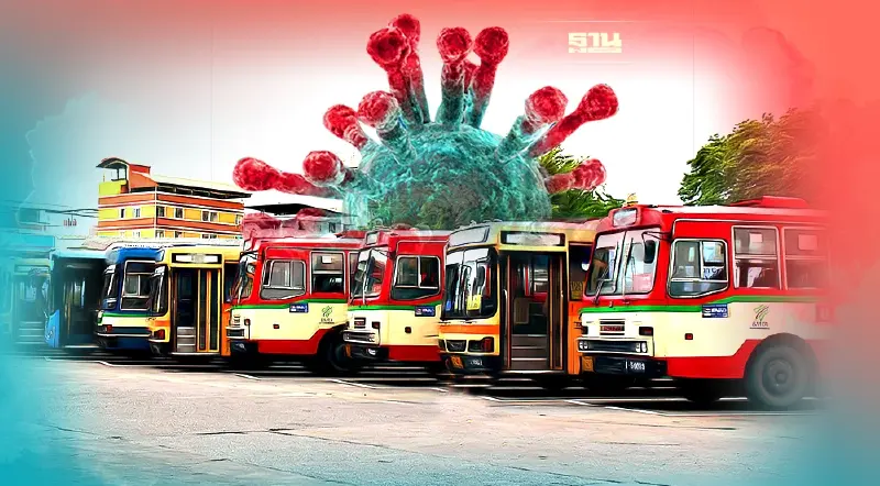 ด่วน พนักงานขสมก.ติดโควิด ให้บริการรถเมล์เส้นทางไหนบ้าง เช็คเลย