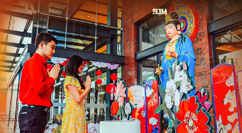 เดอะ มาร์เก็ตฉลองตรุษจีนอัญเชิญ 12เทพเจ้าจีน ให้สายมูเสริมมงคล