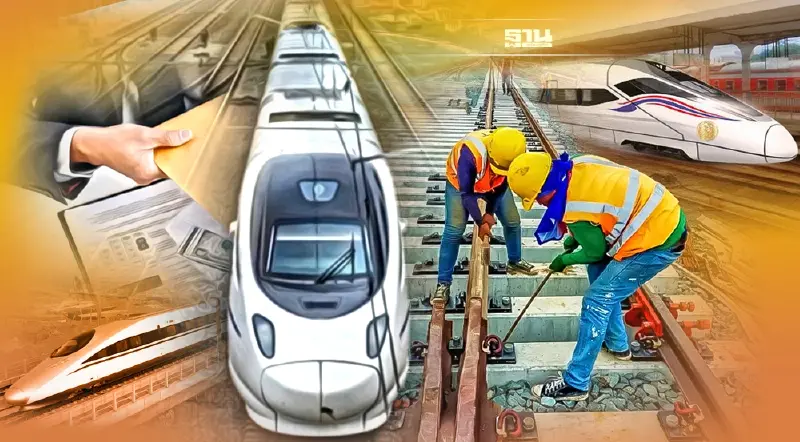 รถไฟไทย-จีน ไฮสปีด รฟท. ก้าวสู่ปีที่5 ปี2565 สร้างเสร็จ 3.5กิโล